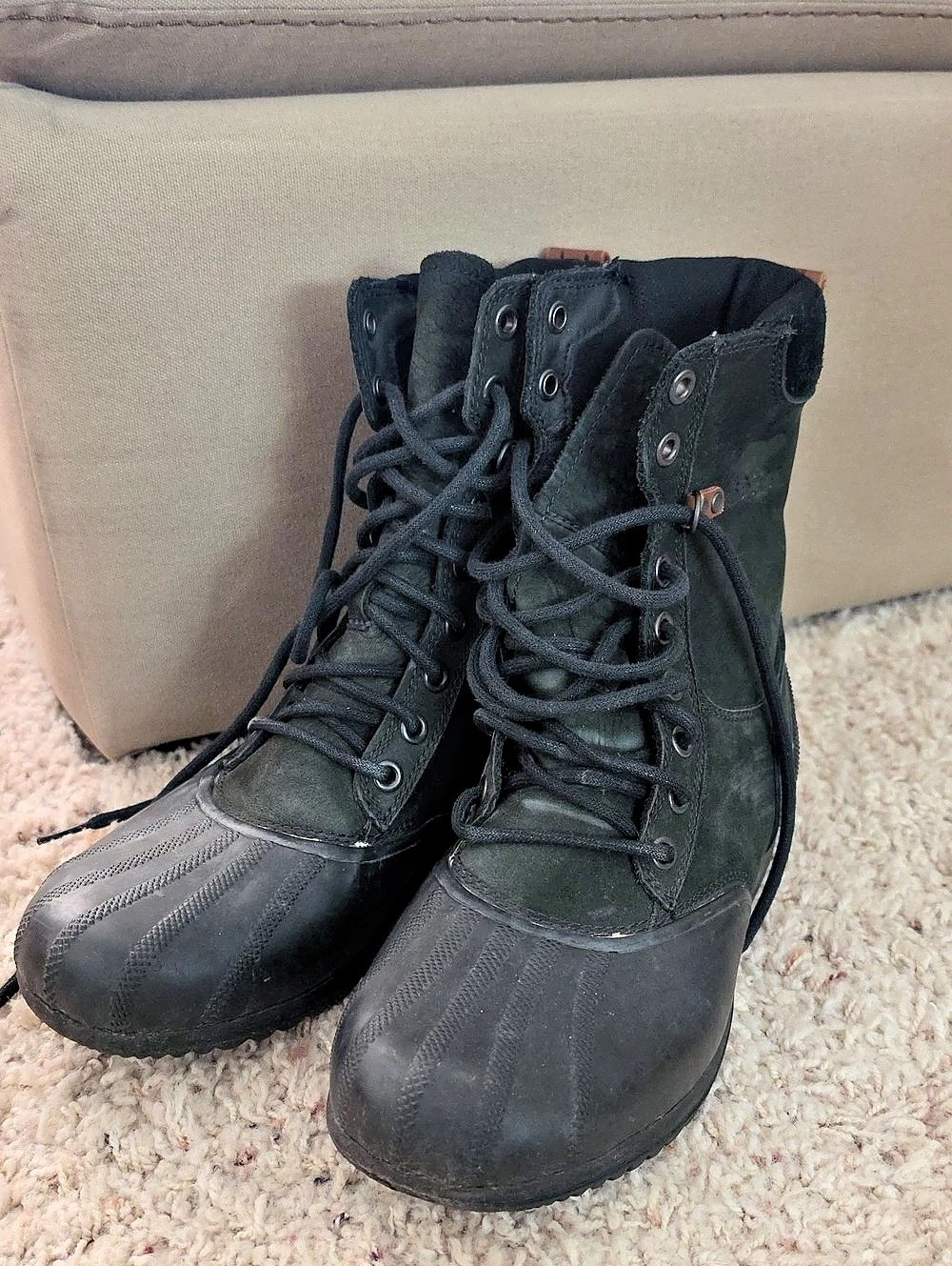Sorel Ankeny Waterproof Mid Hiker / Duck Boots - Men's Black